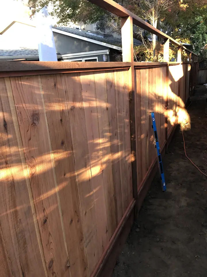 Fence project in Redwood City, photo 1 of 3