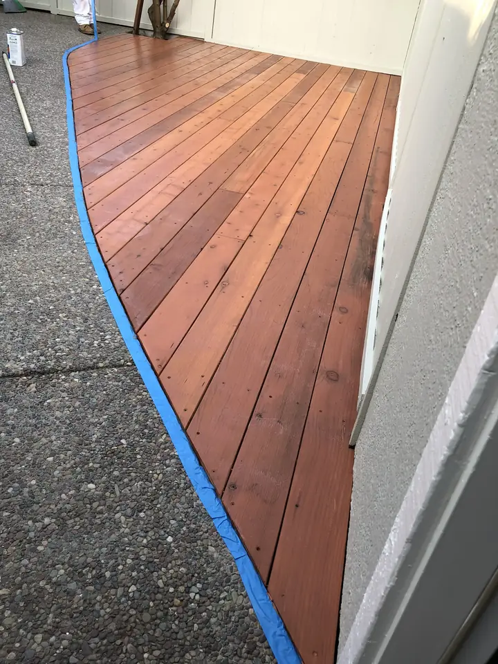 Deck project in Hillsdale, photo 1 of 2